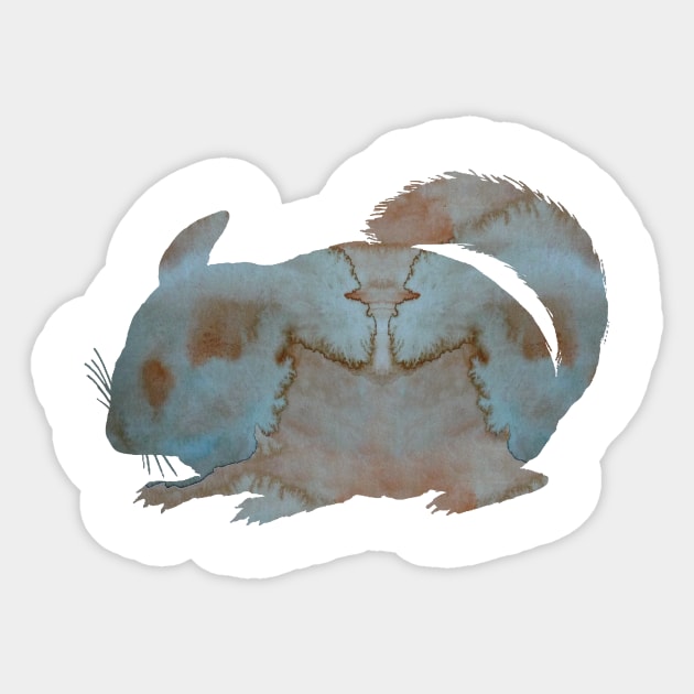 Chinchilla Sticker by BittenByErmines